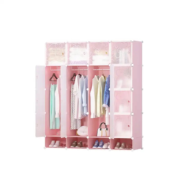 Shoe rack with cover